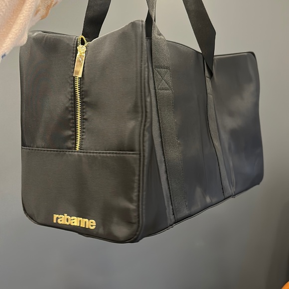 PACO RABANNE AUTHENTIC DUFFEL BAG BLACK - Picture 1 of 5